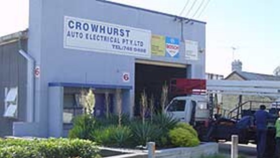 Crowhurst Auto Electrical workshop front