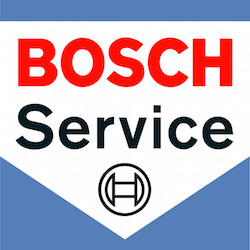 bosch car service sign