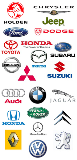 car logos banner